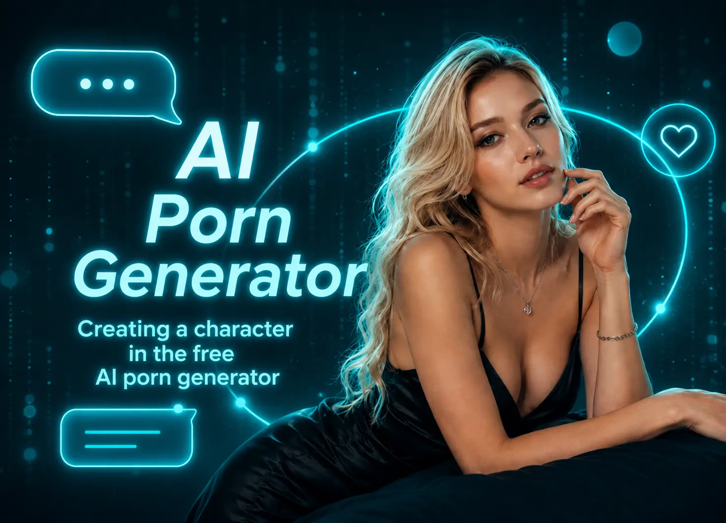 Creating a character in the free AI porn generator