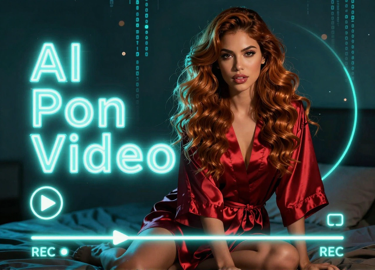 AI porn video clip generated from a text prompt